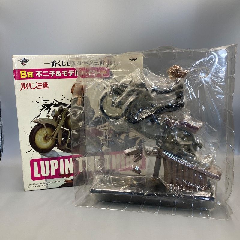 内箱未開封】 一番くじDXルパン三世1st. B賞 不二子＆モデルバイク
