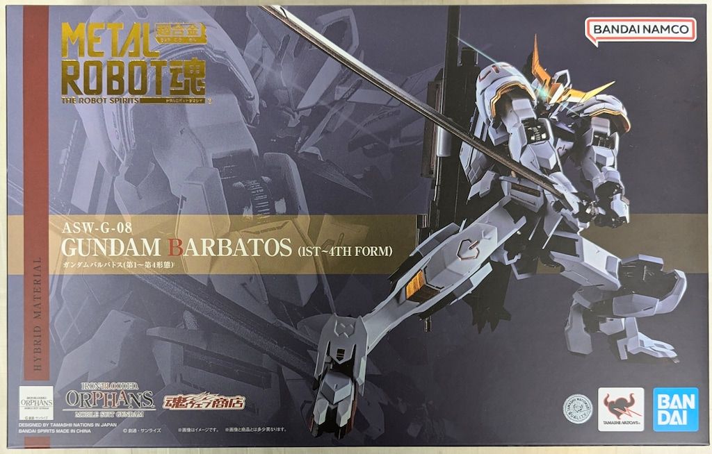 BANDAI SPIRITS METAL ROBOT魂 機動戦士ガンダム 鉄血のオルフェンズ ガンダムバルバトス(第1~第4形態)