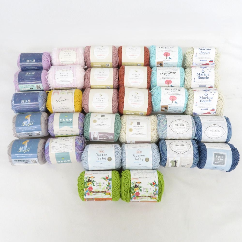 毛糸 ごしょう産業 31玉 アソートセット 春夏おまとめセット 未使用品 