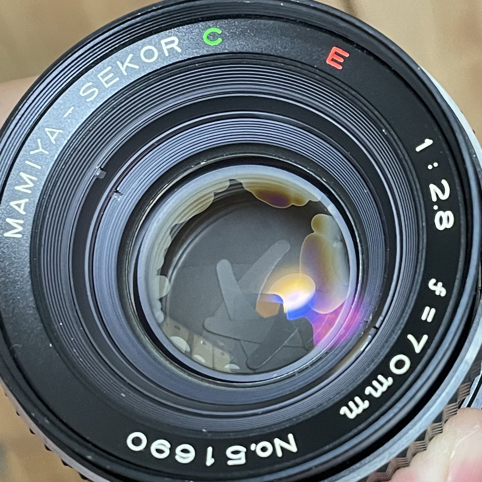 G15[8306]20 マミヤ MAMIYA SEKOR C 70mm F2.8 E - メルカリ