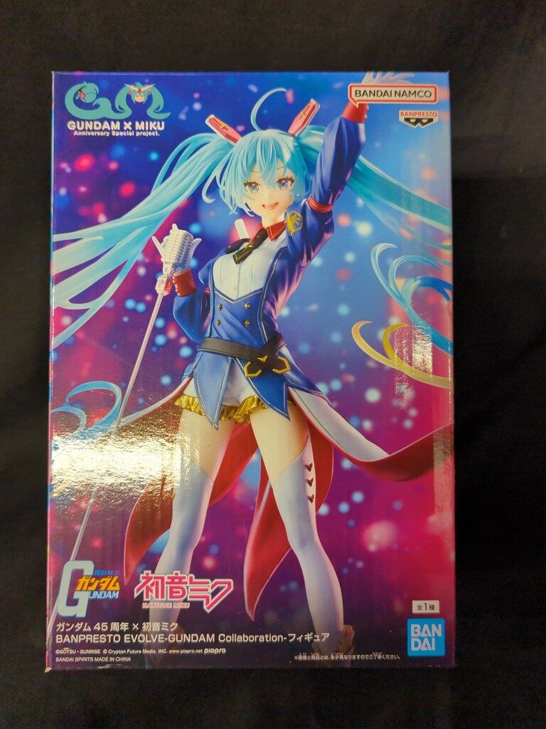 BANDAI SPIRITS BANPRESTO EVOLVE ガンダム45周年×初音ミク GUNDAM