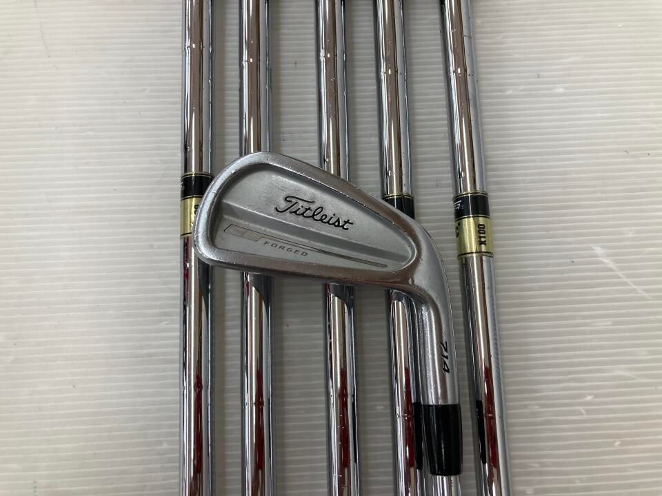 タイトリスト　CB 714　ダイナミックゴールド　X100フレックス　アイアンセット　中古　ゴルフドゥ！大宮丸ヶ崎店【最短即日発送】