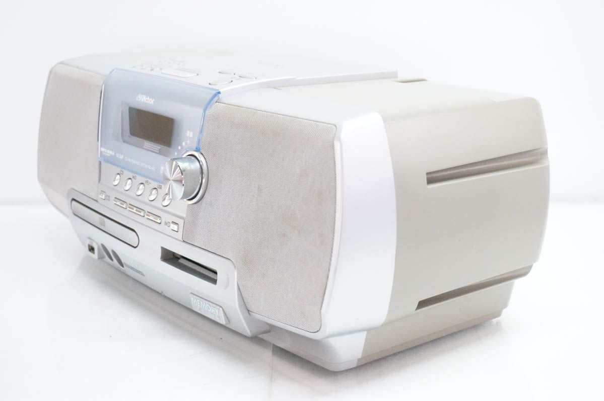 新品　Victor JVC クラビア　CDMD ポータブルシステム　24め424 中古】JVC Victorビクター CDMDメモリーポータブルシステム Clavia