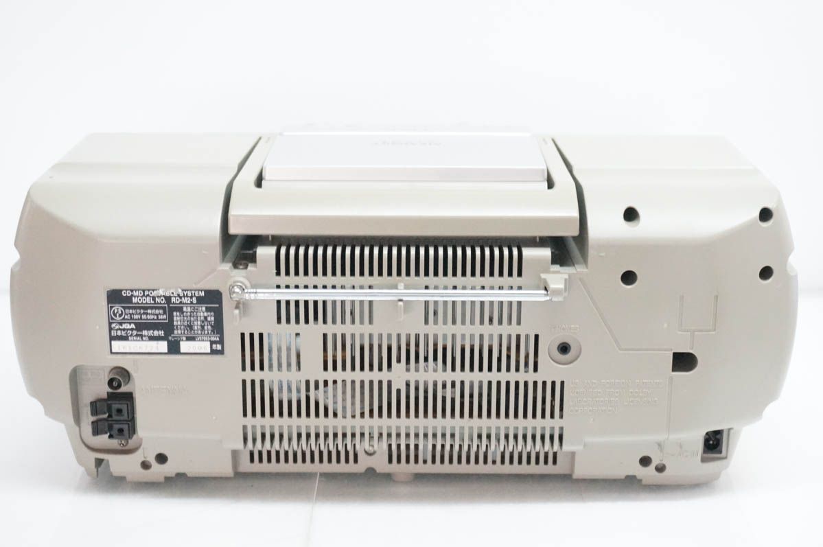 中古】JVC Victorビクター CDMDメモリーポータブルシステム Clavia