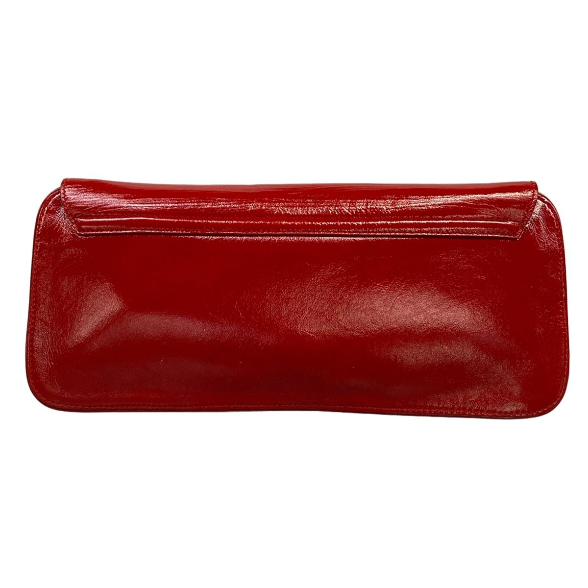 LOEWE(ロエベ) クラッチバッグ - レッド マチなし レザー - メルカリ