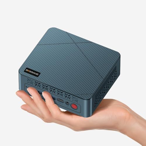BOSGAME E2 ミニPC Windows 11 Pro AMD Ryzen 5 3550H 16GB DDR4 RAM 512GB M.2 Nvme SSD ミニコンピューター | 4K HD | USB 3.2 Gen1 | Wi-Fi 5 | RJi