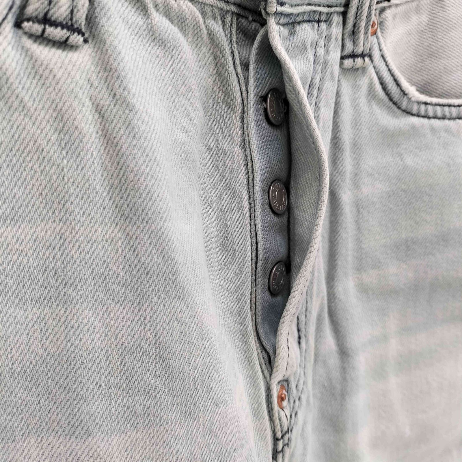エヴィス EVISU 大黒プリント オーバーサイズ デニムショーツ メンズ