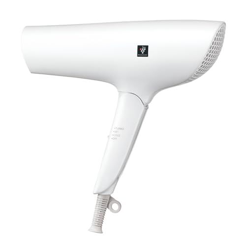 シャープ ドライヤー IB-P601-W プラズマクラスター ビューティ うるおい効果 静電気抑制 速乾 美髪ケア シンプル操作 ルミナスホワイトpms 3b6e133d
