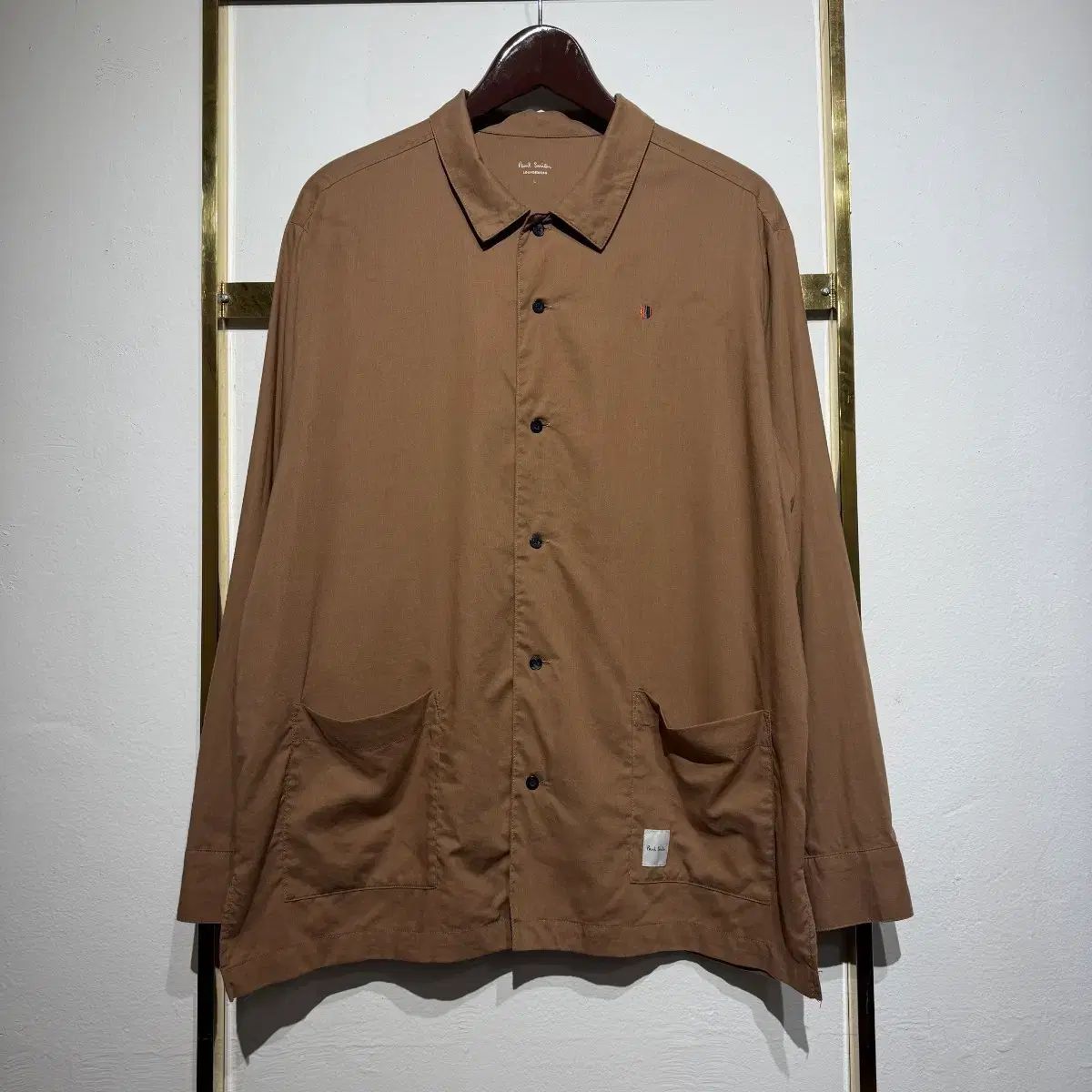 PAUL SMITH ポール・スミス ラウンジウェア オーバーサイズシャツ ジャケット L 6,809円
