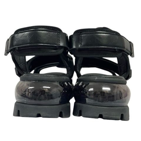 クレイル CLEL サンダル エアークッション ハイソール M 黒 ブラック