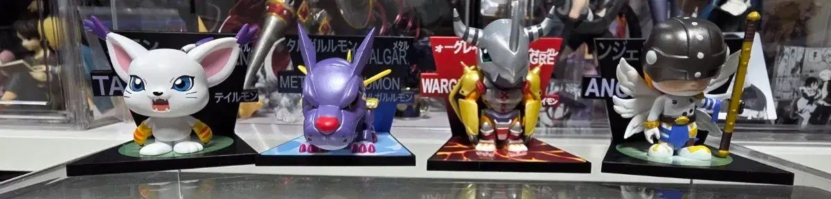 POP MART デジタルモンスター フィギュア 4個 まとめ