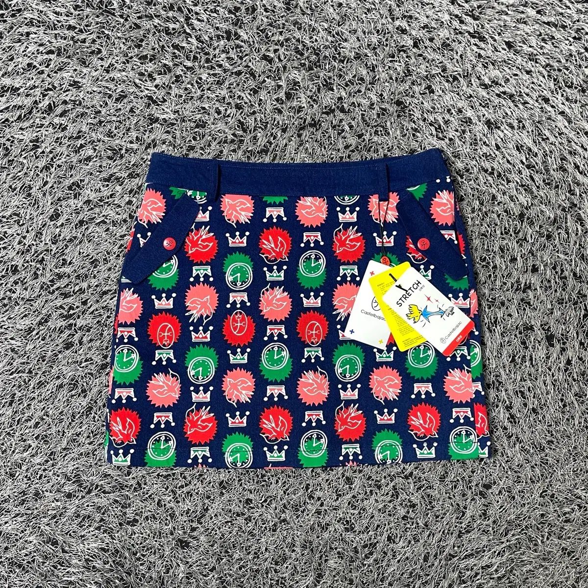 (新品) CASTELBAJAC カステルバジャック ゴルフ レディース スカート 25-26