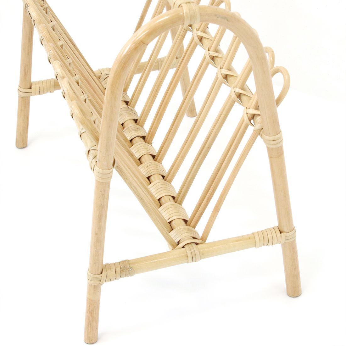 ラタンマガジンラック 約W47×27×H46cm｜バリ・リゾート