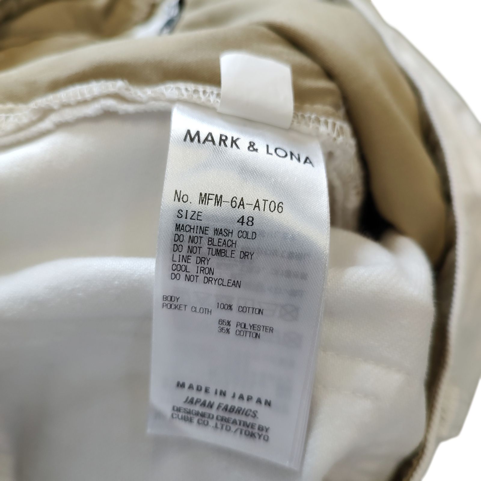 MARK&LONA マークアンドロナ ゴルフ 26SS Swag Relax Denim スワッグ