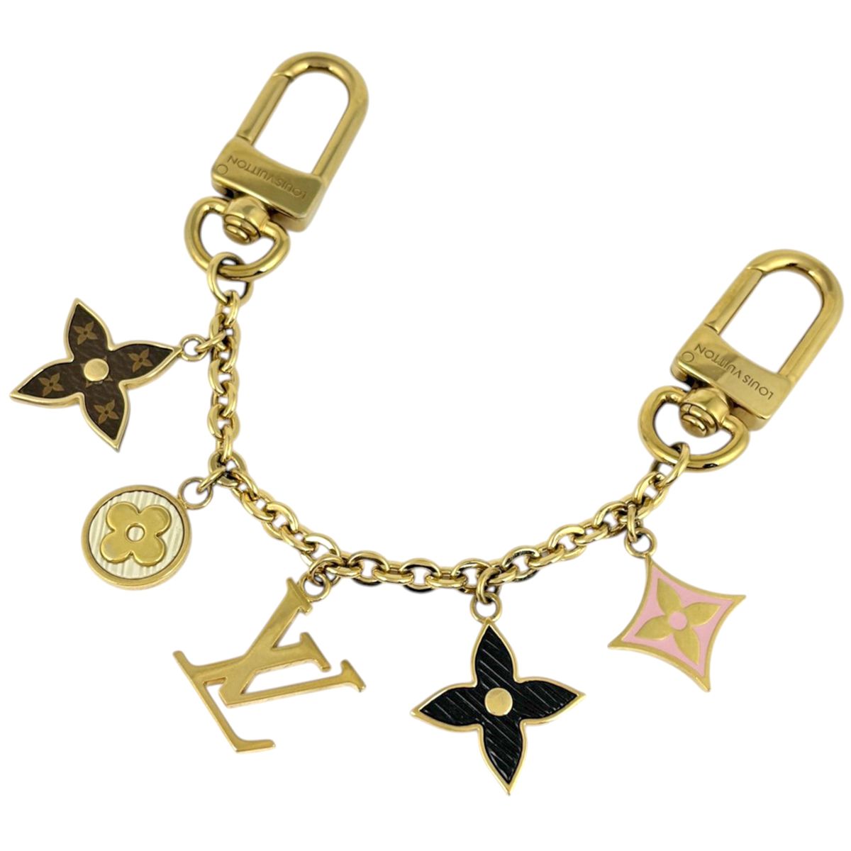 ルイ・ヴィトン Louis Vuitton バッグチャーム チェーン スプリング ストリート モノグラム GP ゴールド M01188 レディース 【中古】