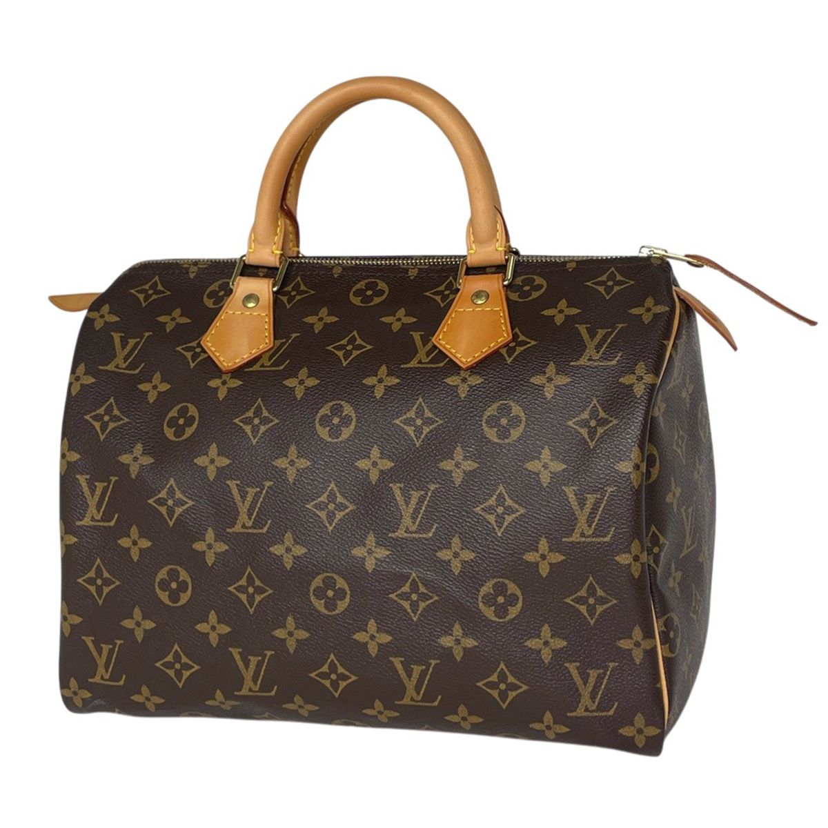 ルイ・ヴィトン Louis Vuitton スピーディ30 ハンドバッグ ボストンバッグ モノグラム ブラウン M41526 レディース 【中古】