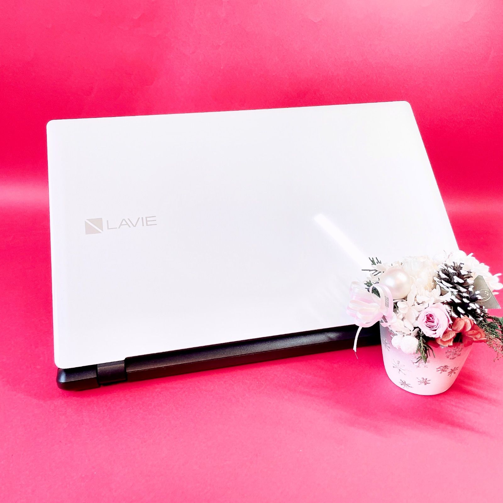 NECノートPC SSD240GB 白 WEBカメラ付 中古PC - メルカリ