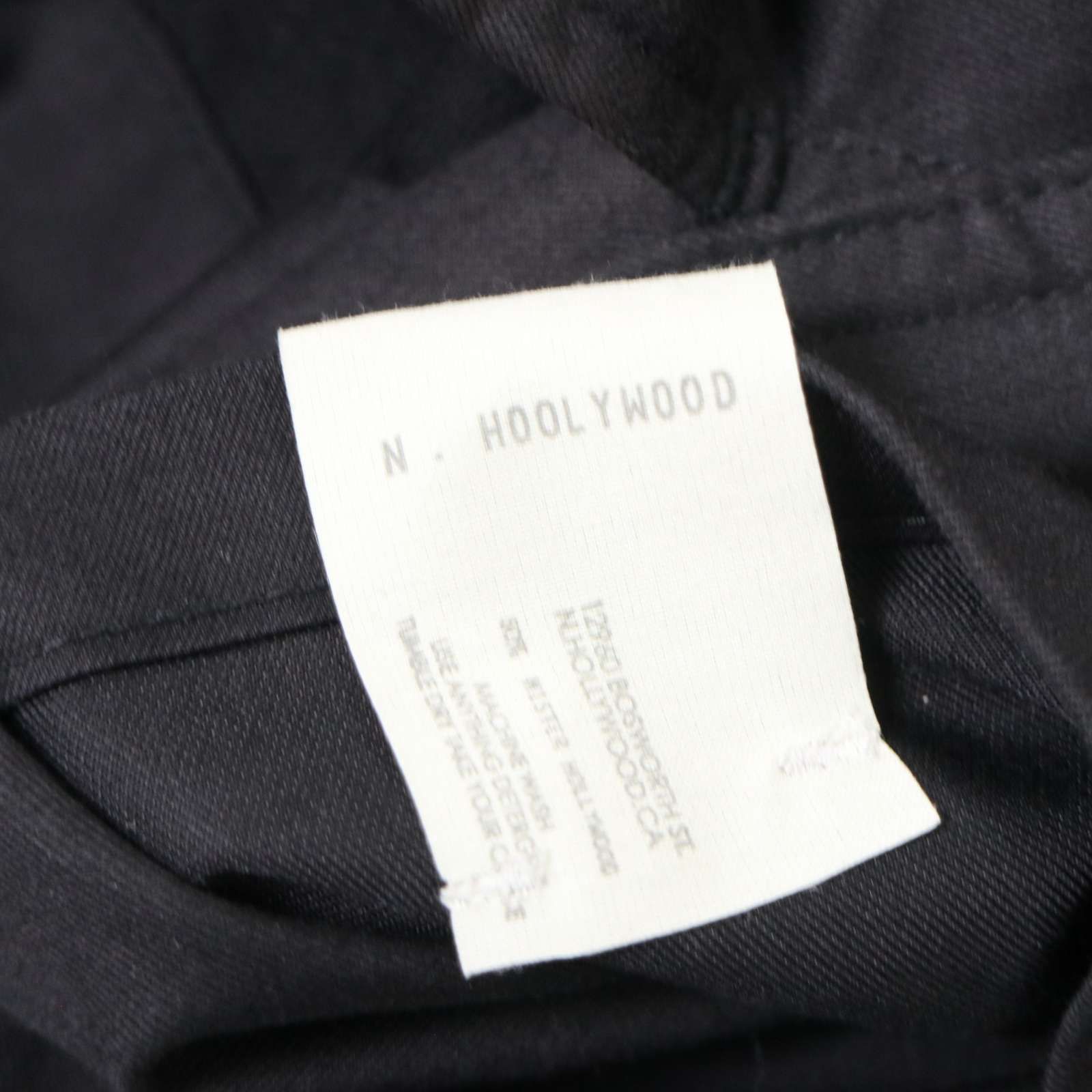 25SS☆ N.HOOLYWOOD ミスターハリウッド 【DOUBLE TUCK TROUSERS