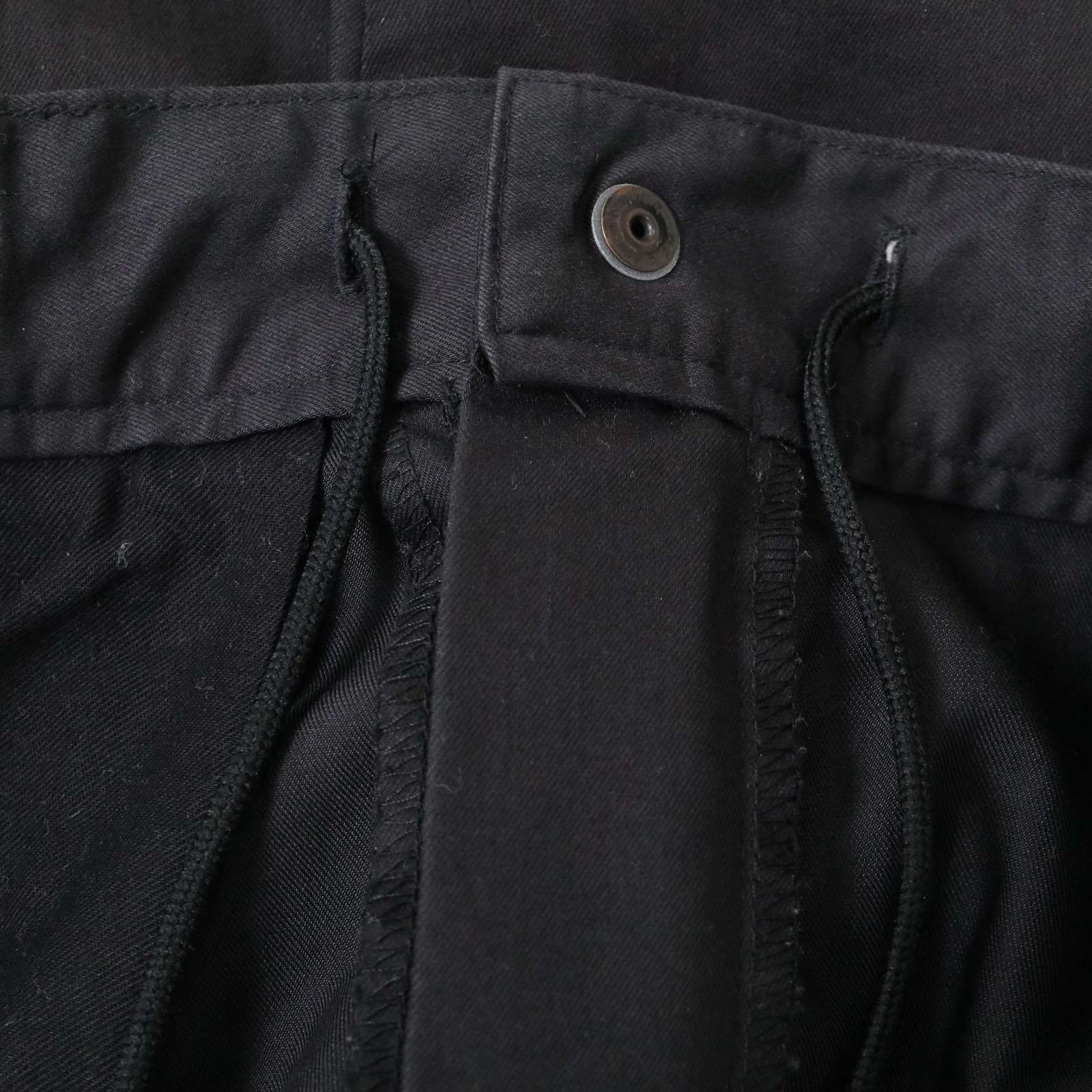 25SS★ N.HOOLYWOOD ミスターハリウッド 【DOUBLE TUCK TROUSERS】 ワイド イージー パンツ スラックス Sz.38 メンズ 黒 25SS☆ N.HOOLYWOOD ミスターハリウッド 【DOUBLE TUCK TROUSERS