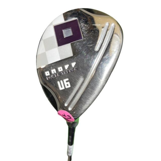 【中古】 ダイワ(グローブライド) ONOFF FAIRWAY WINGS(2021) U6 レディース ユーティリティ UT SMOOTH KICK LP-421U (フレックスA) レディース 女性用 右利き 右用 Cランク ゴルフクラブ