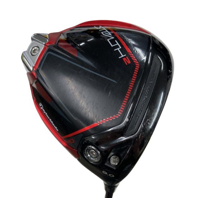 【中古】 テーラーメイド STEALTH2 HD 9° ドライバー DR 純正特注シャフト (フレックスX) メンズ 男性用 右利き 右用 Cランク ゴルフクラブ