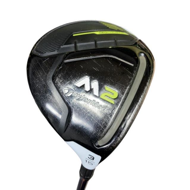 【中古】 テーラーメイド M2(2017) 3W フェアウェイウッド FW リシャフト (フレックスその他) メンズ 男性用 右利き 右用 Cランク ゴルフクラブ