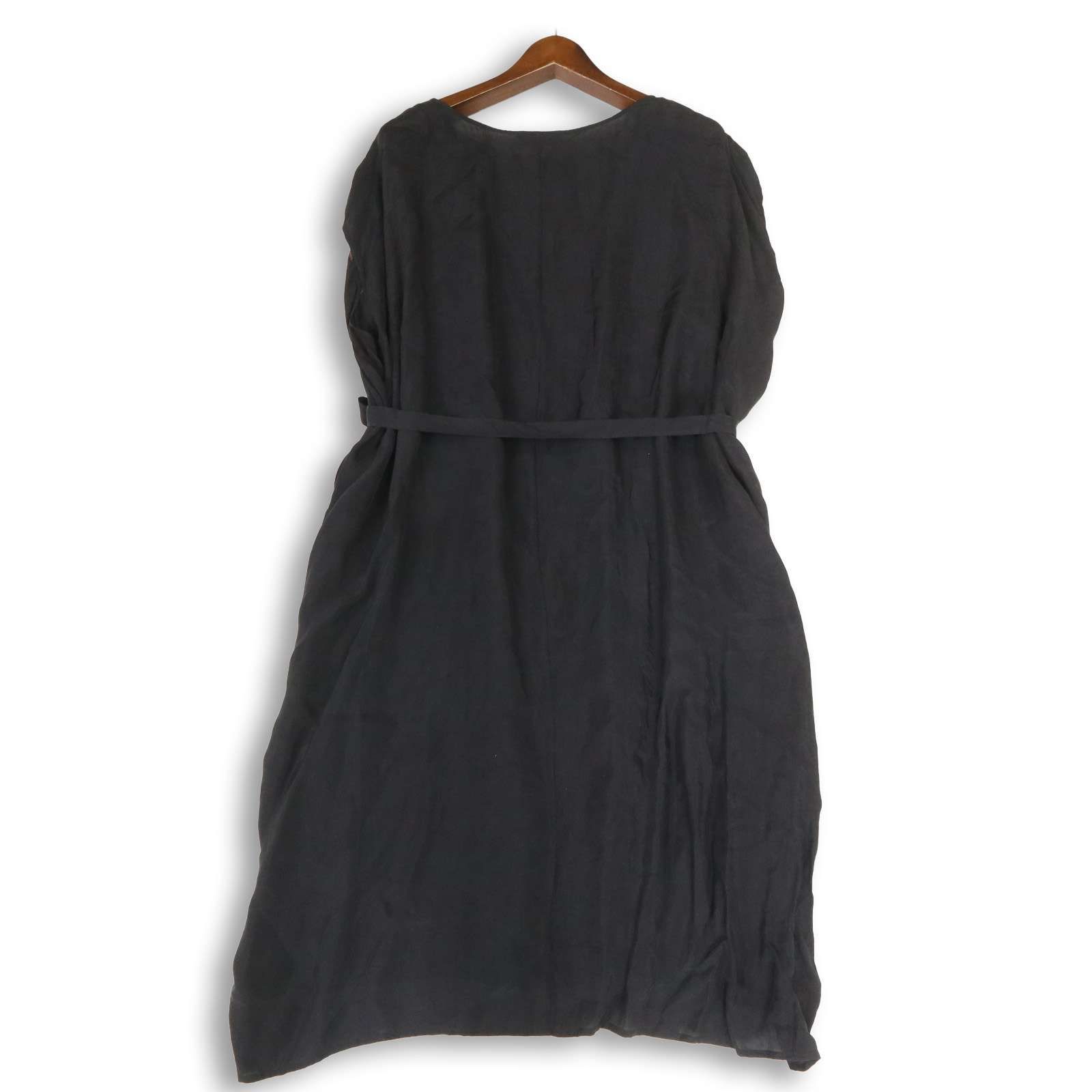 pas de calais 半袖ワンピース 36 pas de calais パドカレ 春夏 異素材切替♪ 半袖 ビッグシルエット