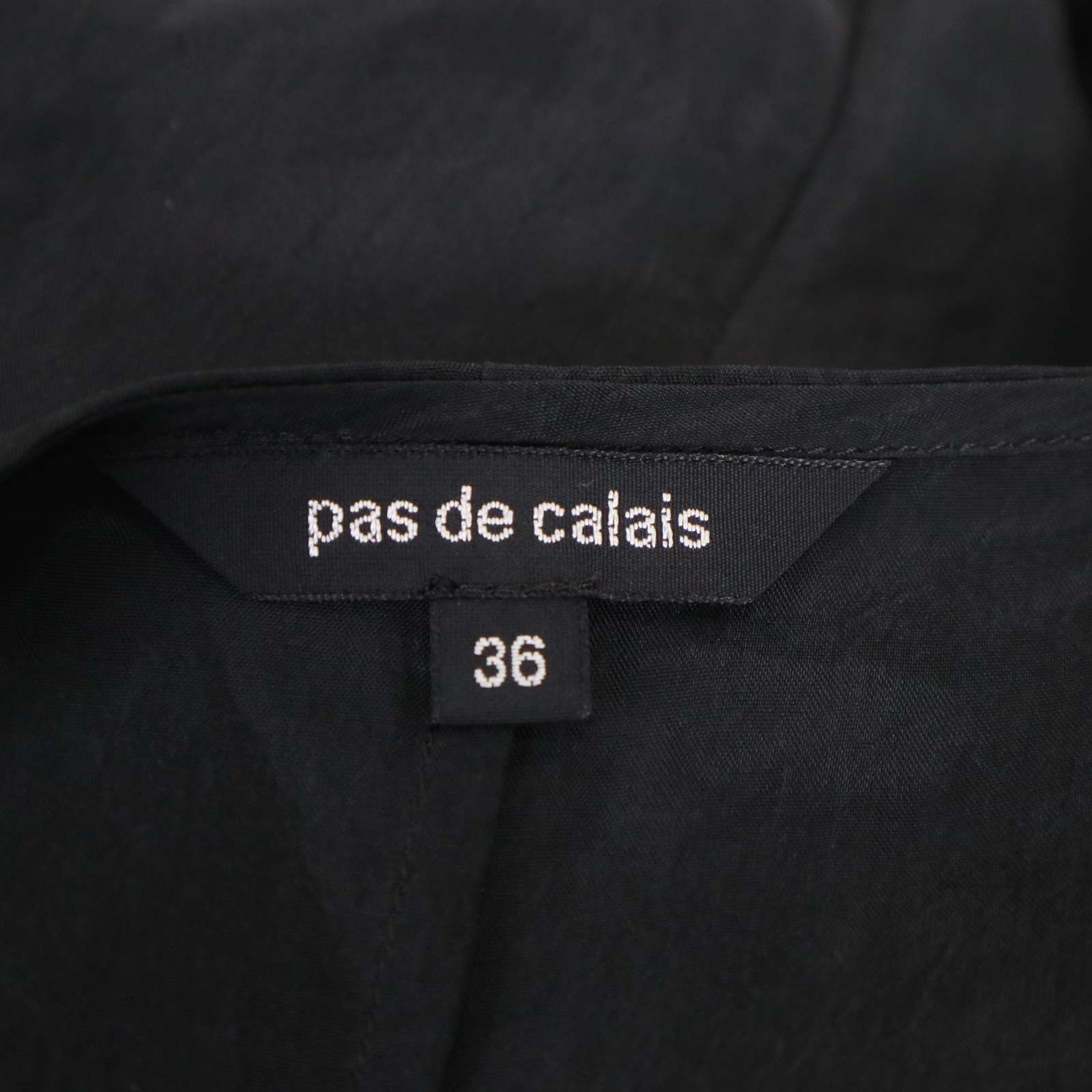 pas de calais パドカレ 春夏 異素材切替♪ 半袖 ビッグシルエット