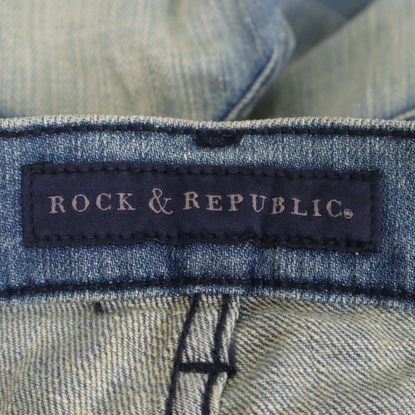 新品 Y2K】 ROCK&REPUBLIC ロックアンドリパブリック USED加工 ブーツ
