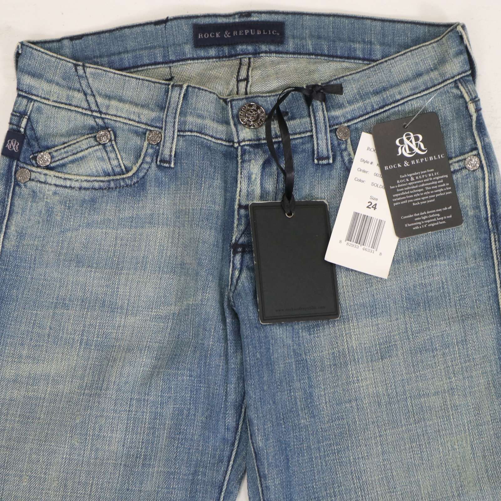 新品 Y2K】 ROCK&REPUBLIC ロックアンドリパブリック USED加工
