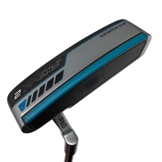 【中古】 ピン SIGMA 2 ANSER プラチナム 34インチ(PP58) パター PT スチール (フレックスその他) メンズ 男性用 右利き 右用 Cランク ゴルフクラブ