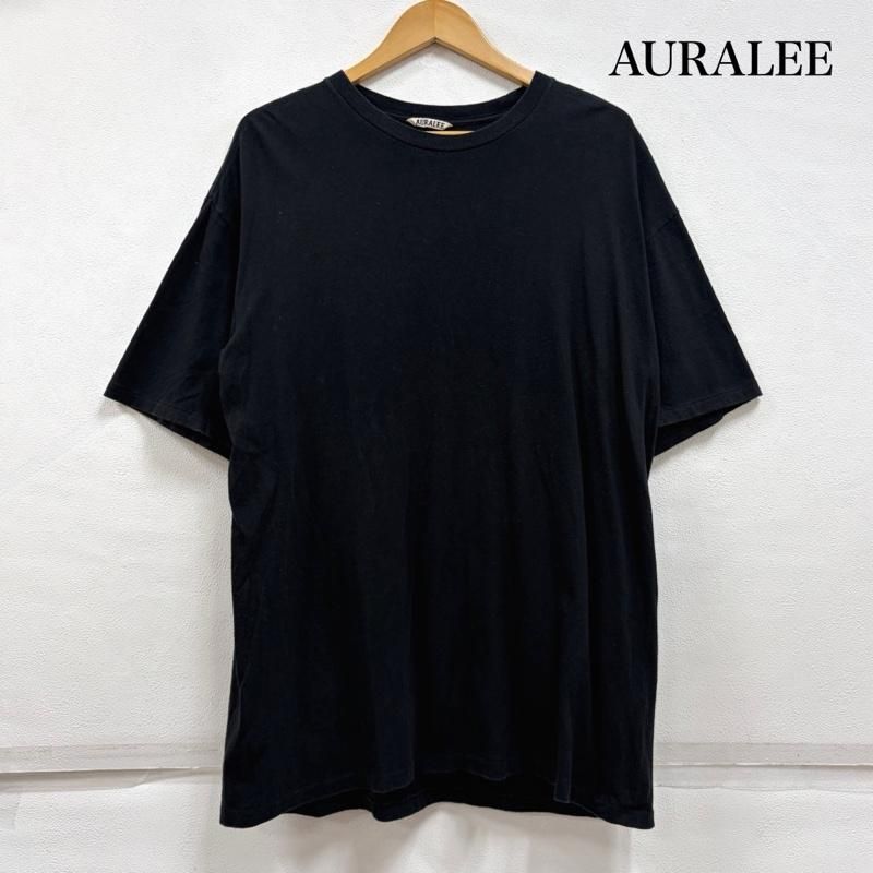 オーラリー 半袖 オーバーサイズ ビックシルエット 無地 Tシャツ