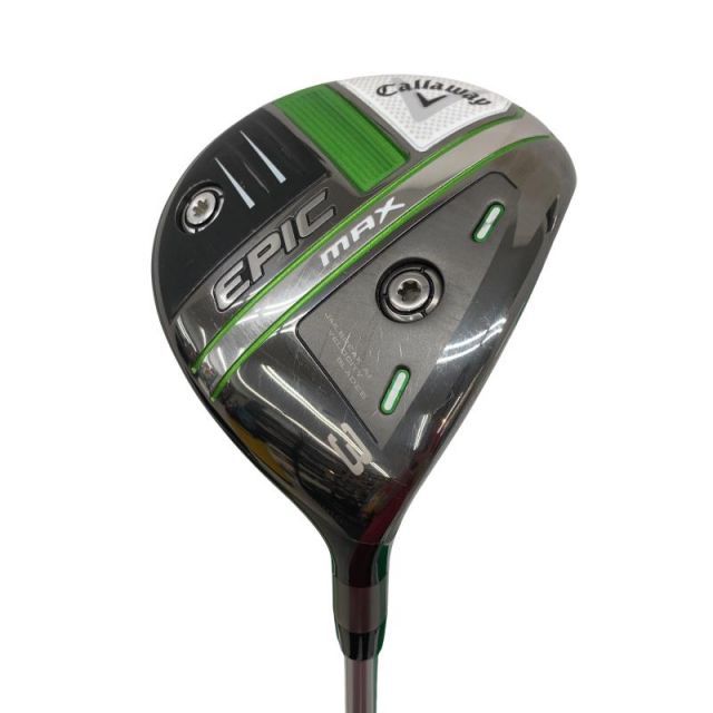 【中古】 キャロウェイ EPIC MAX 3W フェアウェイウッド FW 純正特注シャフト (フレックスR) メンズ 男性用 右利き 右用 Cランク ゴルフクラブ