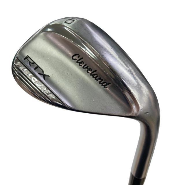 【中古】 クリーブランド Cleveland RTX ZIPCORE FULL-FACE 60°/09° ウェッジ WG 純正特注シャフト (フレックスS) メンズ 男性用 右利き 右用 Cランク ゴルフクラブ