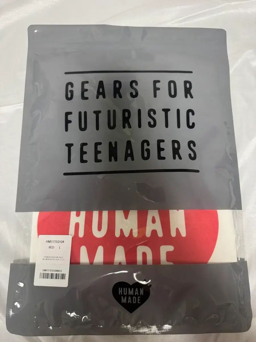 HUMAN MADE ヒューマンメイド ハート ロゴ 半袖Tシャツ 白 L