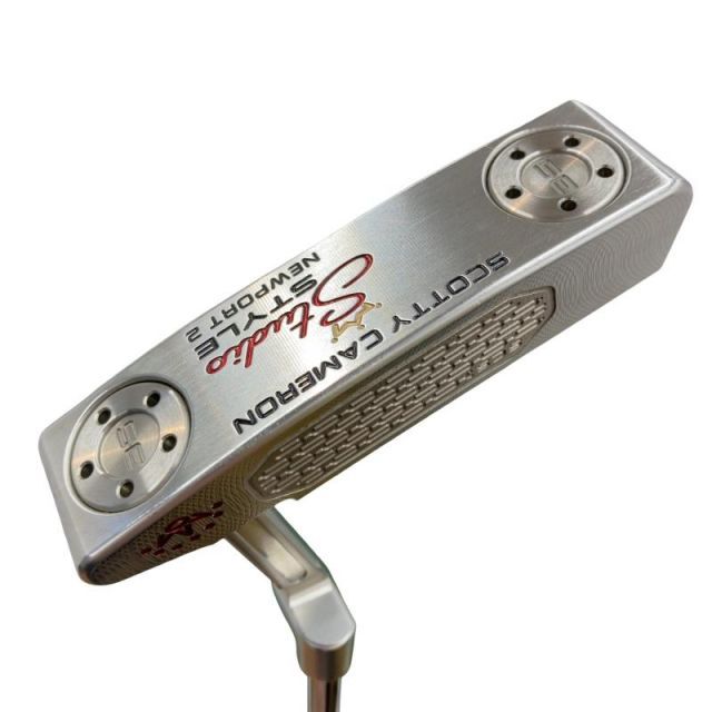 【中古】 タイトリスト SCOTTY CAMERON STUDIO STYLE NEWPORT 2(2025) 33インチ パター PT スチール (フレックスその他) メンズ 男性用 右利き 右用 Cランク ゴルフクラブ