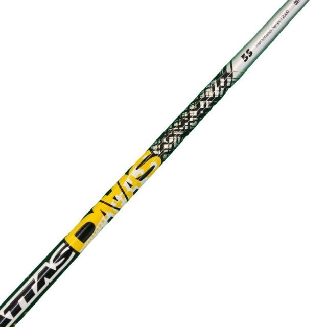 【中古】 テーラーメイドスリーブ付き(Qi4D系) マミヤドライバー用 シャフト ATTAS DAAAS 5 (フレックスS)Bランク ゴルフクラブ