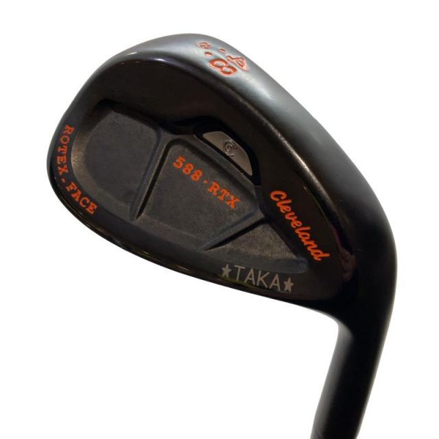 【中古】 クリーブランド Cleveland 588 RTX キャビティバック クローム(カスタム) 48°/08° ウェッジ WG NS PRO 950GH (フレックスS) メンズ 男性用 右利き 右用 Cランク ゴルフクラブ