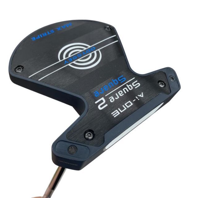 【中古】 オデッセイ Ai-ONE SQUARE 2 SQUARE MAX STRIPE 33インチ パター PT STROKE LAB 90 スチール (フレックスその他) メンズ 男性用 右利き 右用 Cランク ゴルフクラブ