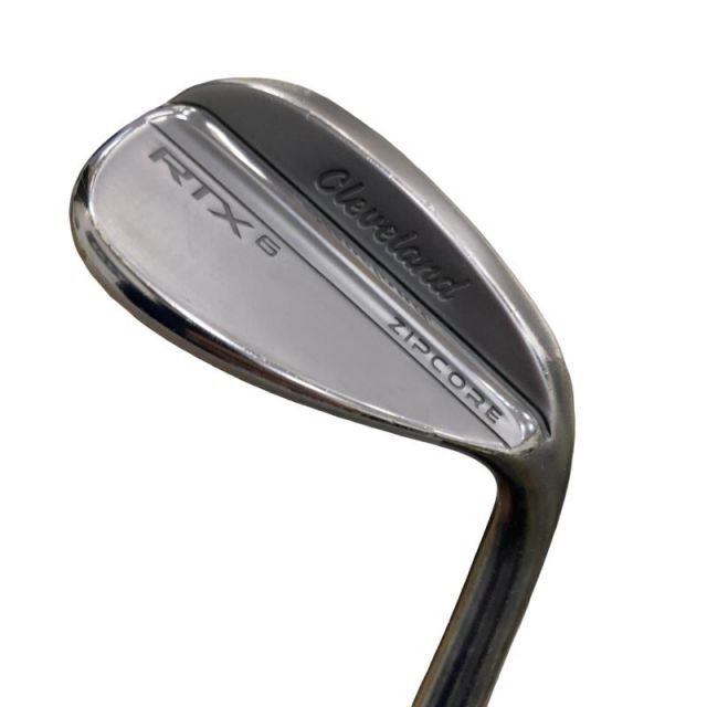 【中古】 クリーブランド Cleveland RTX-6 ZIPCORE ブラックサテン 58°/10° MID ウェッジ WG Dynamic Gold (フレックスS) メンズ 男性用 右利き 右用 Dランク ゴルフクラブ