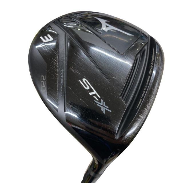 【中古】 ミズノ Mizuno ST-X 220 3W(Ti) フェアウェイウッド FW 純正特注シャフト (フレックスS) メンズ 男性用 右利き 右用 Cランク ゴルフクラブ