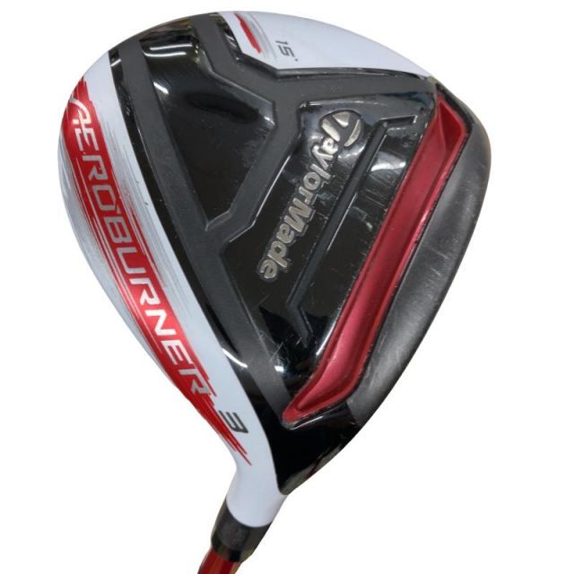 【中古】 テーラーメイド AERO BURNER 3W フェアウェイウッド FW TM1-215(フェアウェイ) (フレックスS) メンズ 男性用 右利き 右用 Cランク ゴルフクラブ
