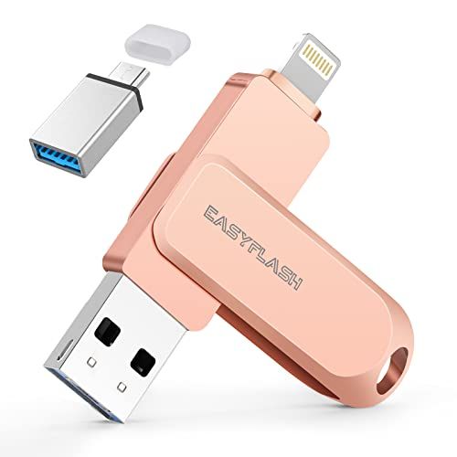 「MFi認証」iPhone usbメモリ iphone/android/PC対応 USBメモリー フラッシュドライブ Lightning/type-cコネクタ搭載 容量不足解消iPhone/iPad/iPod/Win/Mac兼用/ iPhone15/ 14/i