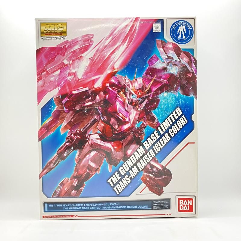 中古】 未組立） MG 1／100 ガンダムベース限定 トランザム