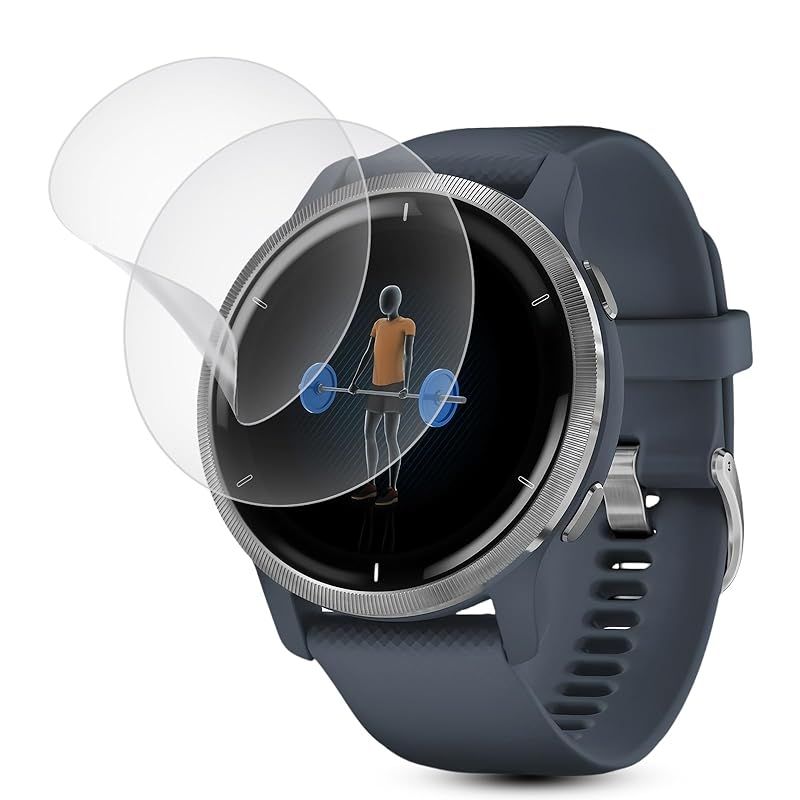 新品】 【アンチグレア 2枚入り】対応 Garmin Venu 2用 保護フィルム