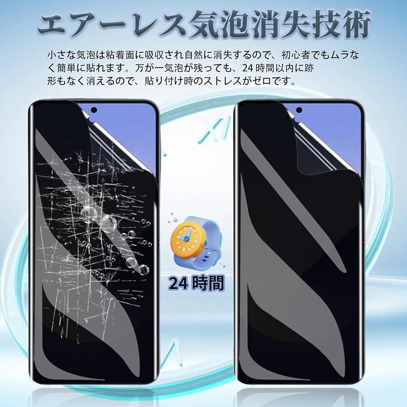 新品】 FOR Motorola Moto G24 フィルム 【覗き見防止】柔らかい TPU