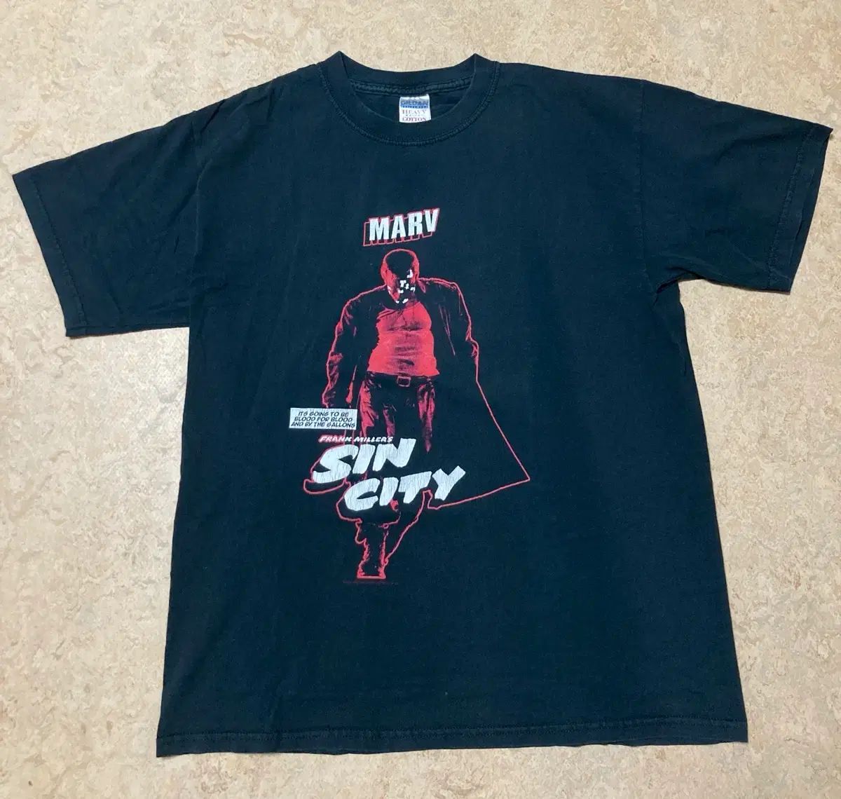 ヴィンテージ Sin City シン・シティ 映画 プロモーション Tシャツ Marv