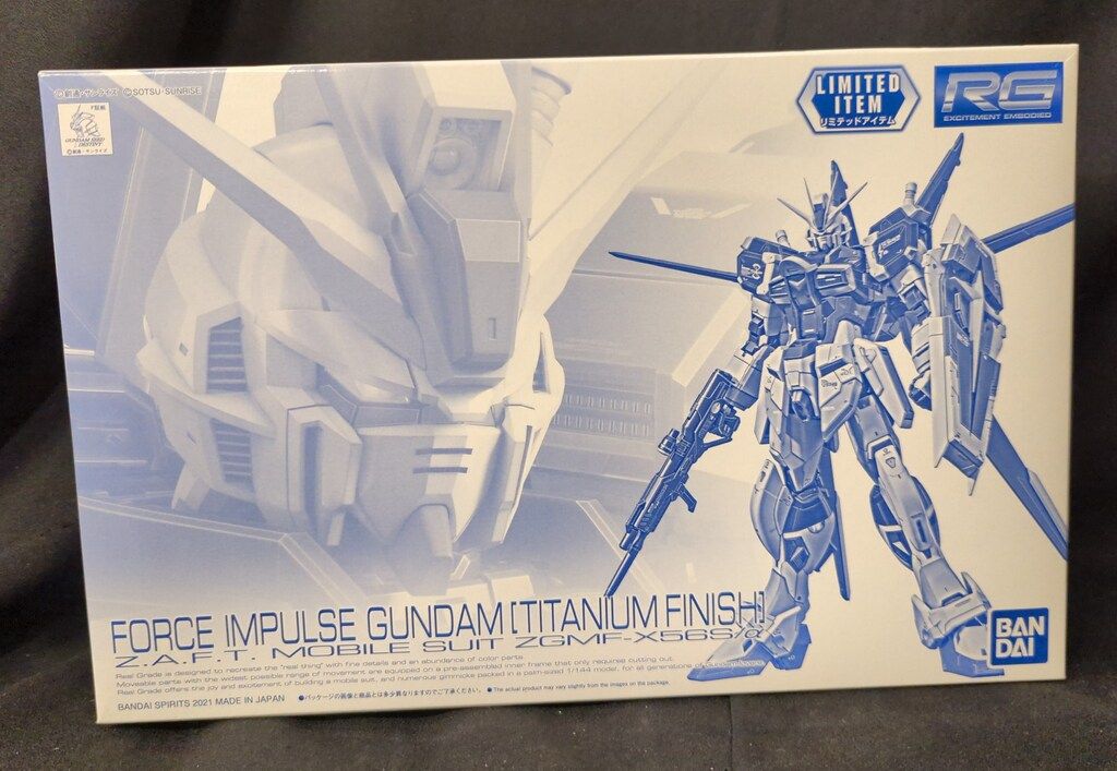 BANDAI SPIRITS RG 1/144 機動戦士ガンダムSEED DESTINY フォースインパルスガンダム チタニウムフィニッシュ LIMITED