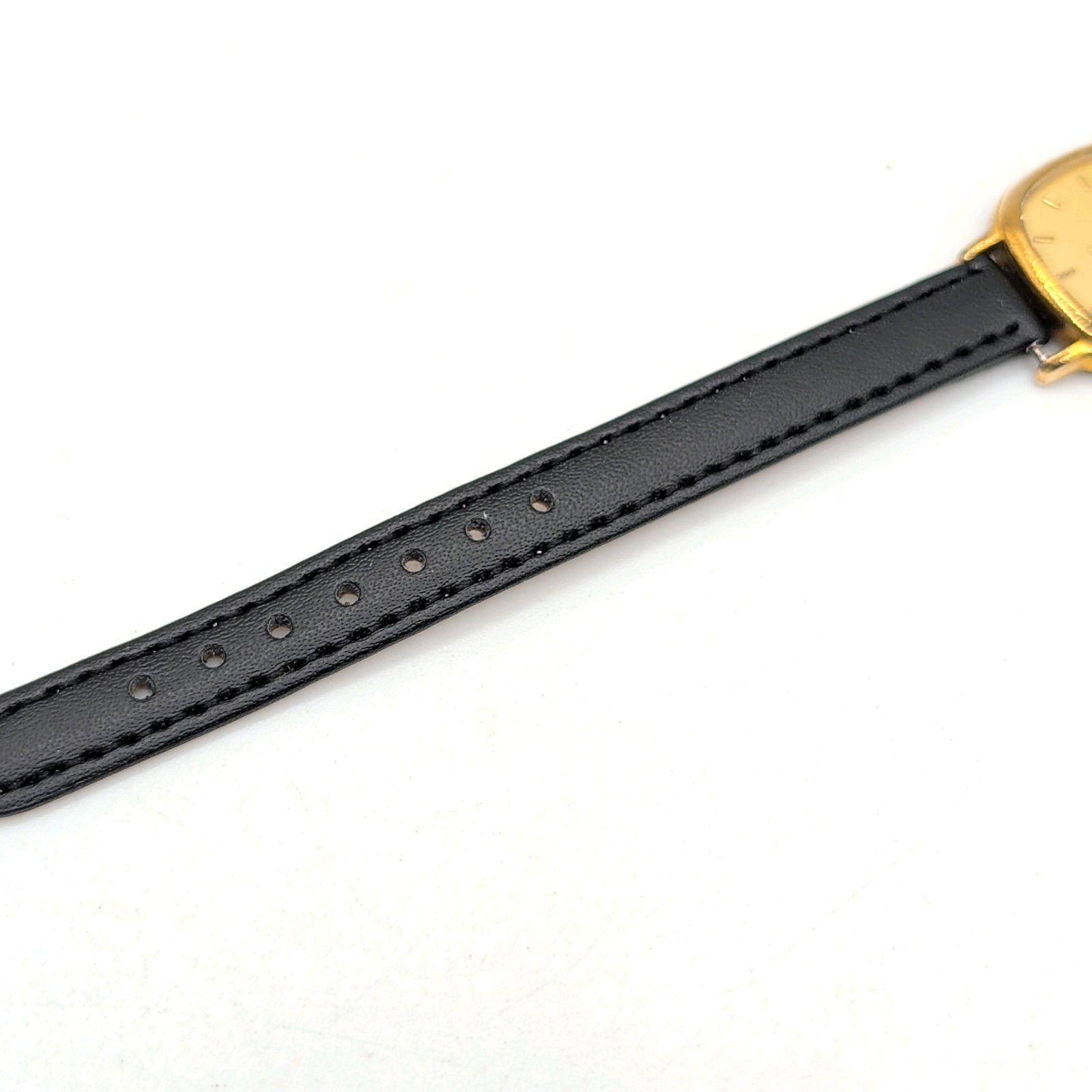 Longines Watch Quartz Ladies Square Gold Gold dial Y2K Vintage