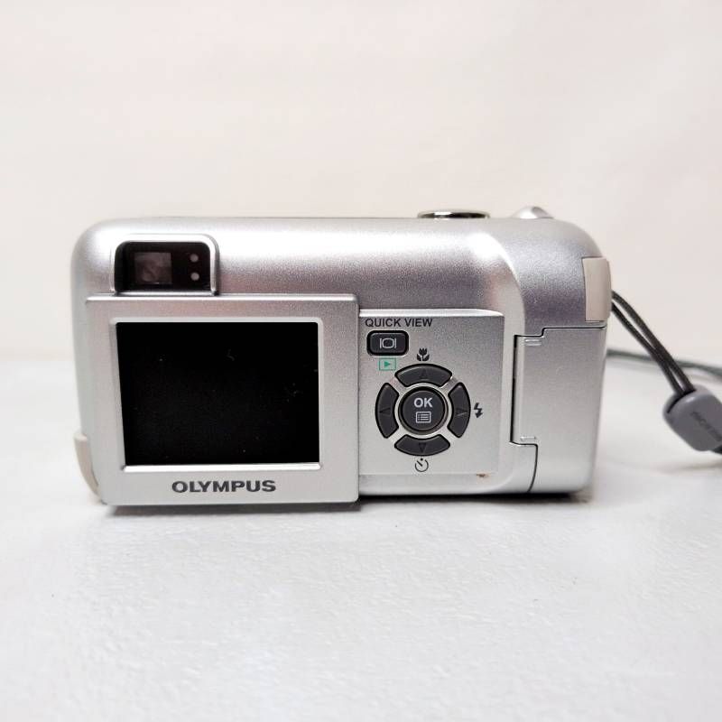 OLYMPUS CAMEDIA X-200 コンパクトデジタルカメラ シルバー 320万画素
